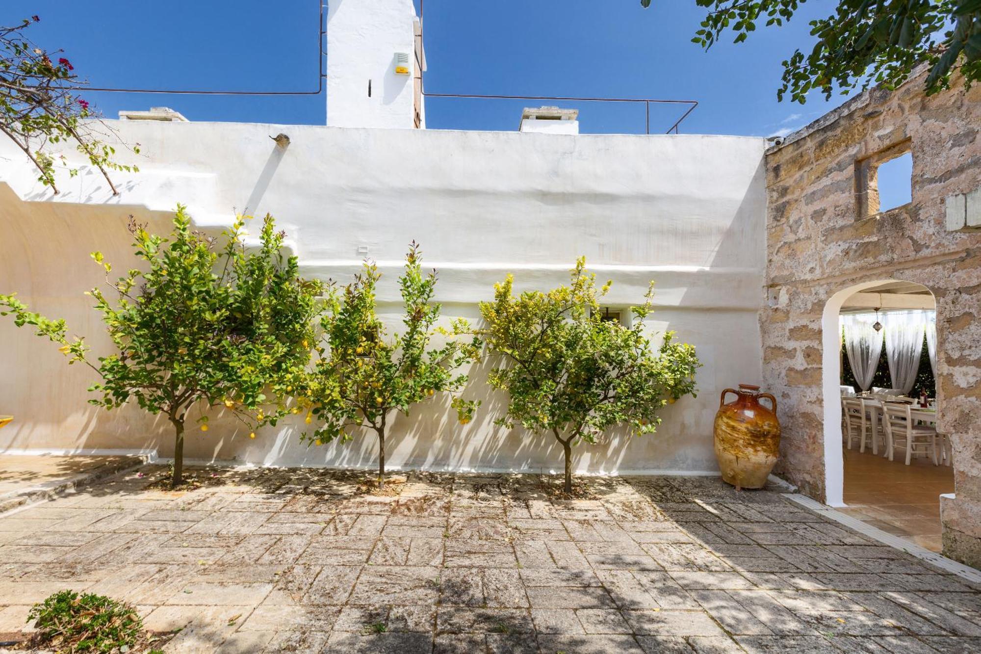 Masseria Li Capperi By Perle Di Puglia Alezio Buitenkant foto