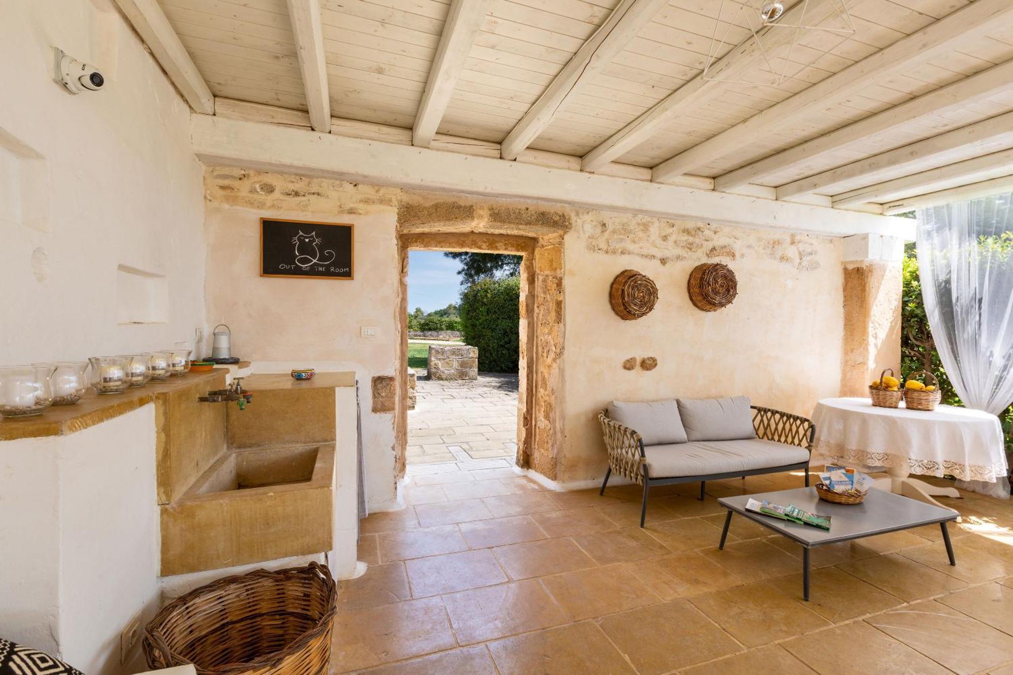 Masseria Li Capperi By Perle Di Puglia Alezio Buitenkant foto